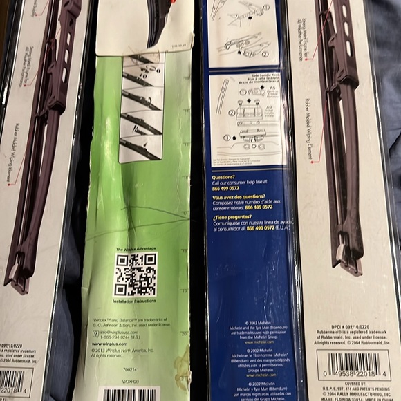 SIX PACKAGES OF NEW WINDSHIELD WIPERS ! - Picture 14 of 15